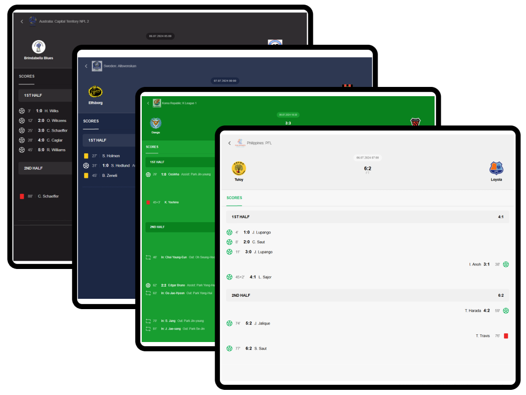 Match Details Widget
